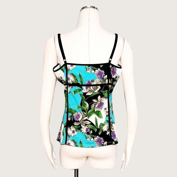 Cache Floral Cami with Piping NWT - Picture 5 of 6